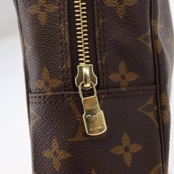 Authentic LOUIS VUITTON Monogram Trousse Toilette 28 Clutch Bag bst288-120225 - Picture 6 of 16